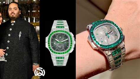 ambani patek philippe|anant ambani watches.